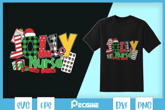 A Design Review of the Jolly Nurse Merry Christmas Embroidery File