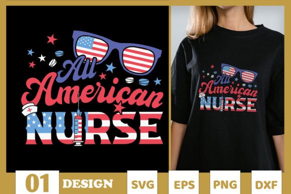 A Design Review: The All American Nurse SVG