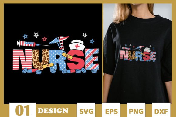 A Design Review: The American Nurse Independence Day SVG