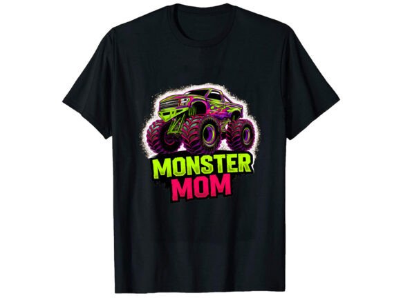 A Designer's Take on the Monster Mom T-Shirt Design
