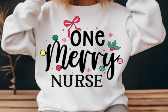 An Embroidery Designer's Take on 'One Merry Nurse Christmas Retro'