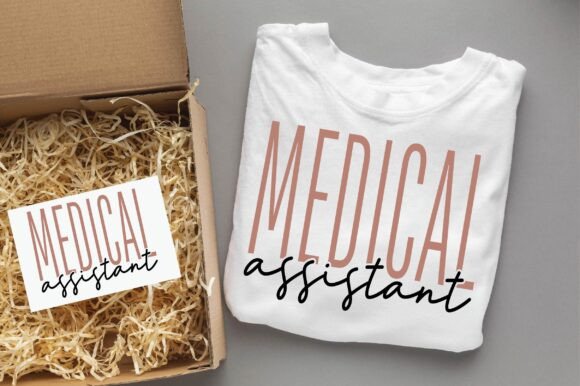 An Embroidery Designer's Take on the Medical Assistant SVG