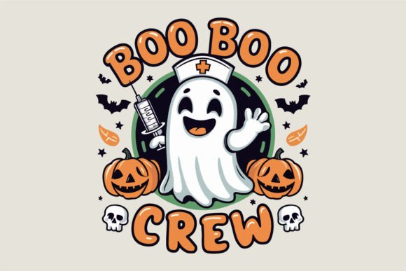 Boo Boo Crew Cute Nurse Ghost: An Embroidery Designer's Review