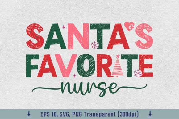 Christmas Nurse: Santa’s Favorite SVG Design Review