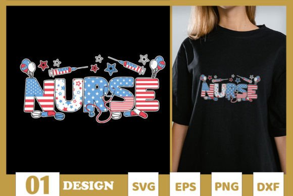 Evaluating the 4th of July Nurse Life Independence SVG for Real Embroidery Projects