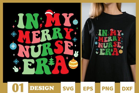 In My Merry Nurse Era Christmas SVG Design Review