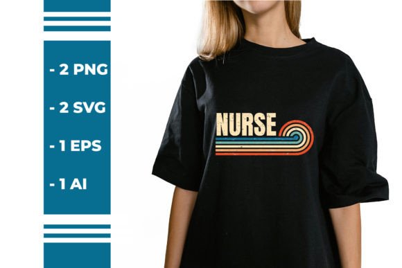 Nurse Retro Textured PNG SVG Sublimation: A Designer’s Review