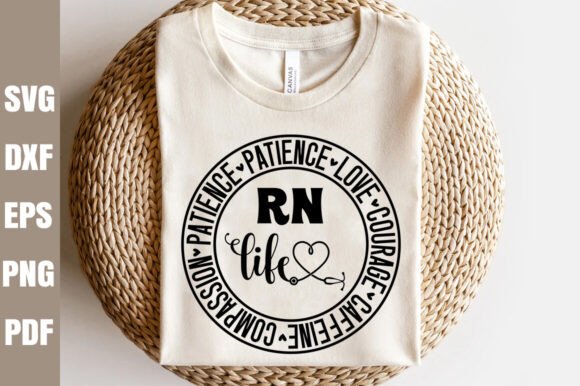 RN Life SVG: A Design for Real-World Stitching